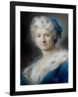 Self-Portrait as Winter, 1731-Rosalba Giovanna Carriera-Framed Giclee Print