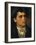 Self-Portrait at 20 Years-Giovanni Segantini-Framed Giclee Print