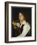 Self Portrait at an Early Age, 1823-24-Wilhelm Lindenschmidt d.Ä.-Framed Giclee Print