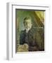 Self Portrait at His Easel, 1885-Paul Gauguin-Framed Giclee Print