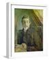 Self Portrait at His Easel, 1885-Paul Gauguin-Framed Giclee Print