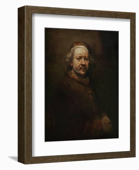 Self Portrait at Old Age, 1669-Rembrandt van Rijn-Framed Giclee Print