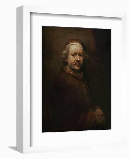 Self Portrait at Old Age, 1669-Rembrandt van Rijn-Framed Giclee Print