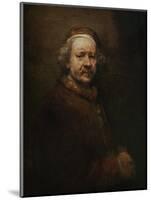 Self Portrait at Old Age, 1669-Rembrandt van Rijn-Mounted Giclee Print