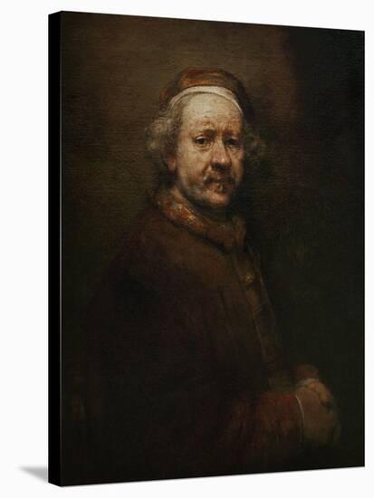 Self Portrait at Old Age, 1669-Rembrandt van Rijn-Stretched Canvas