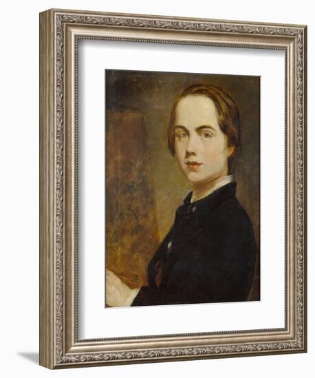 Self-Portrait at the Age of 14, 1841-William Holman Hunt-Framed Giclee Print