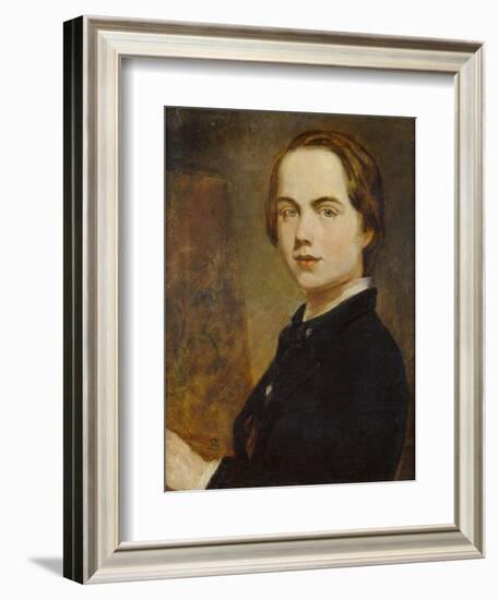 Self-Portrait at the Age of 14, 1841-William Holman Hunt-Framed Giclee Print