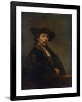 Self Portrait at the Age of 34, 1640-Rembrandt van Rijn-Framed Giclee Print