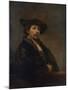 Self Portrait at the Age of 34, 1640-Rembrandt van Rijn-Mounted Giclee Print