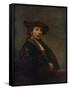 Self Portrait at the Age of 34, 1640-Rembrandt van Rijn-Framed Stretched Canvas