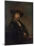 Self Portrait at the Age of 34, 1640-Rembrandt van Rijn-Mounted Giclee Print