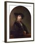 Self Portrait at the Age of 34-Rembrandt van Rijn-Framed Giclee Print