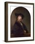 Self Portrait at the Age of 34-Rembrandt van Rijn-Framed Giclee Print
