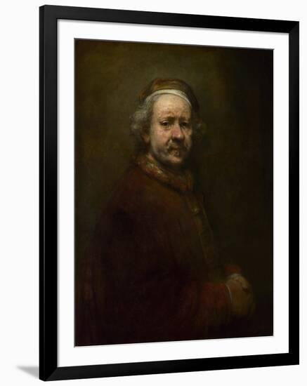 Self Portrait at the Age of 63, 1669-Rembrandt van Rijn-Framed Giclee Print