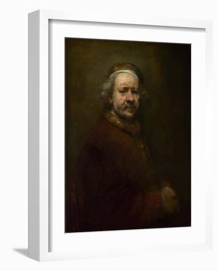 Self Portrait at the Age of 63, 1669-Rembrandt van Rijn-Framed Giclee Print