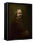 Self Portrait at the Age of 63, 1669-Rembrandt van Rijn-Framed Stretched Canvas