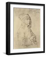 Self Portrait at the Age of Thirteen, 1484-Albrecht Dürer-Framed Giclee Print