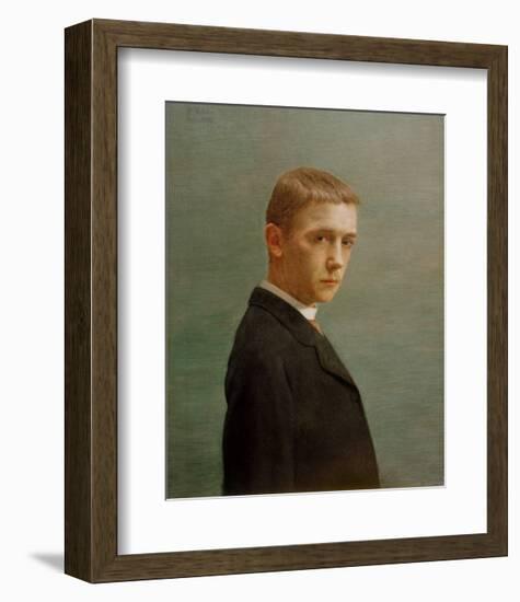 Self-Portrait at the Age of Twenty-Félix Vallotton-Framed Giclee Print