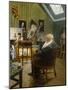 Self portrait by Christian Krohg-Christian Krohg-Mounted Giclee Print