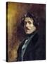 Self-Portrait by Eugene Delacroix-null-Stretched Canvas