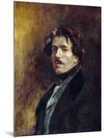 Self-Portrait by Eugene Delacroix-null-Mounted Giclee Print