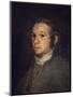 Self Portrait by Francisco De Goya Y Lucientes-null-Mounted Giclee Print