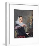 Self-Portrait by Judith Leyster-null-Framed Giclee Print