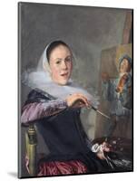 Self-Portrait by Judith Leyster-null-Mounted Giclee Print