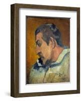 Self-Portrait by Paul Gauguin-null-Framed Giclee Print