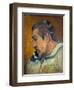 Self-Portrait by Paul Gauguin-null-Framed Giclee Print