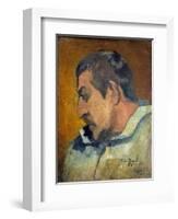 Self-Portrait by Paul Gauguin-null-Framed Giclee Print