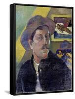 Self-Portrait by Paul Gauguin-null-Framed Stretched Canvas