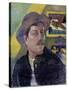 Self-Portrait by Paul Gauguin-null-Stretched Canvas