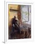 Self-Portrait by the Window-Christian Krohg-Framed Giclee Print