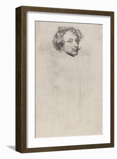 Self-Portrait, c.1626-41-Anthony van Dyck-Framed Giclee Print