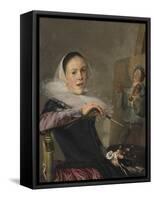 Self-Portrait, C. 1630-Judith Leyster-Framed Stretched Canvas