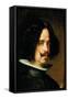 Self-portrait', c. 1640, Oli on canvas, 46 x 38 cm. Museum: MUSEO DE BELLAS ARTES-DIEGO VELAZQUEZ-Framed Stretched Canvas