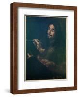 Self Portrait, C.1642-Salvator Rosa-Framed Giclee Print