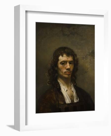 Self-Portrait, C. 1645-Carel Fabritius-Framed Giclee Print