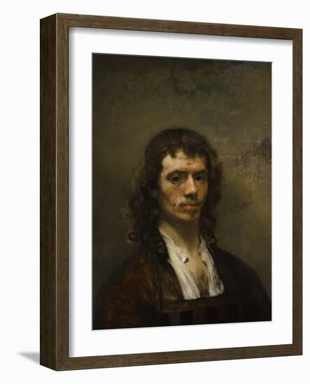 Self-Portrait, C. 1645-Carel Fabritius-Framed Giclee Print