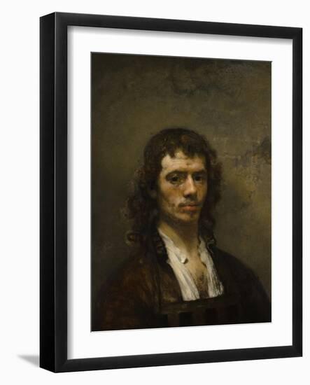 Self-Portrait, C. 1645-Carel Fabritius-Framed Giclee Print