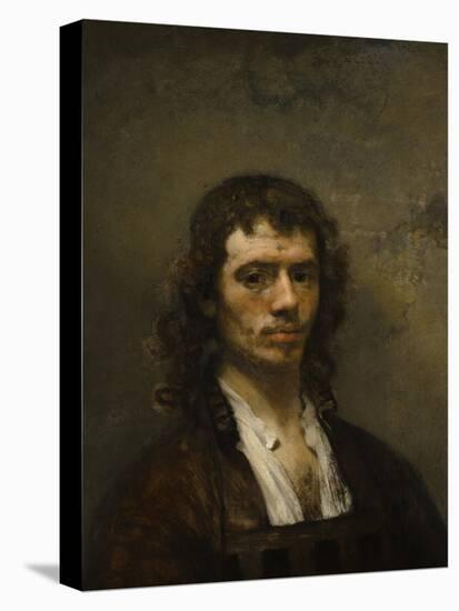 Self-Portrait, C. 1645-Carel Fabritius-Stretched Canvas