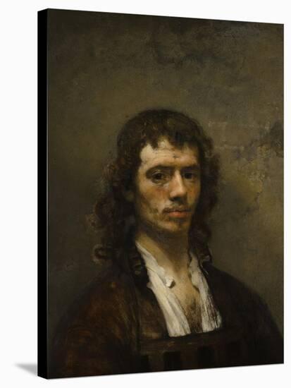 Self-Portrait, C. 1645-Carel Fabritius-Stretched Canvas