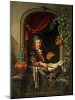 Self Portrait, c.1665-Gerrit or Gerard Dou-Mounted Giclee Print