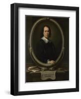 Self-Portrait, C. 1670-Bartolomé Estebàn Murillo-Framed Giclee Print