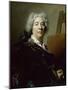 Self-Portrait, C.1725-Nicolas de Largilliere-Mounted Giclee Print