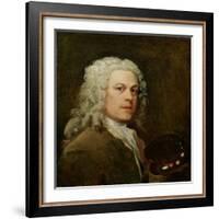 Self Portrait, c.1735-40-William Hogarth-Framed Giclee Print