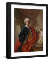 Self Portrait, C.1740-Francesco de Mura-Framed Giclee Print