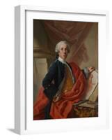 Self Portrait, C.1740-Francesco de Mura-Framed Giclee Print