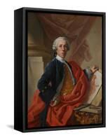 Self Portrait, C.1740-Francesco de Mura-Framed Stretched Canvas